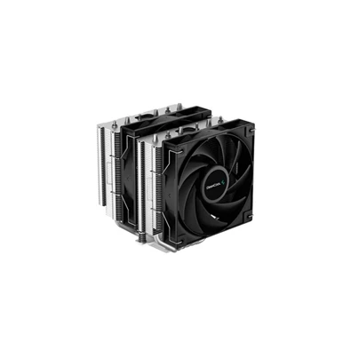 DeepCool CPU Cooler - AG620 (29,4 dB; max, 115,32 m3/h; 4pin csatlakozó, 6 db heatpipe, 12cm, PWM)