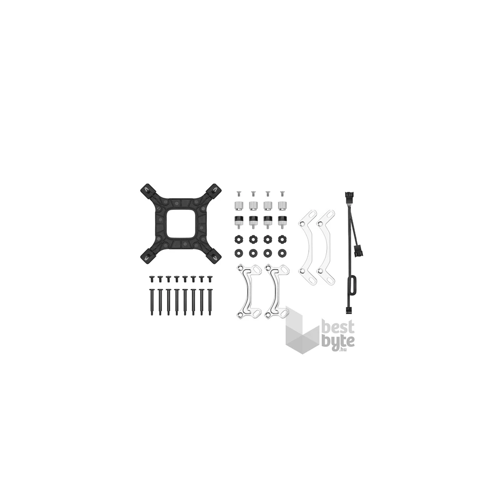 DeepCool CPU Water Cooler - LE520 (max 17,8dB; max. 145,86 m3/h; 2x12cm, A-RGB LED)