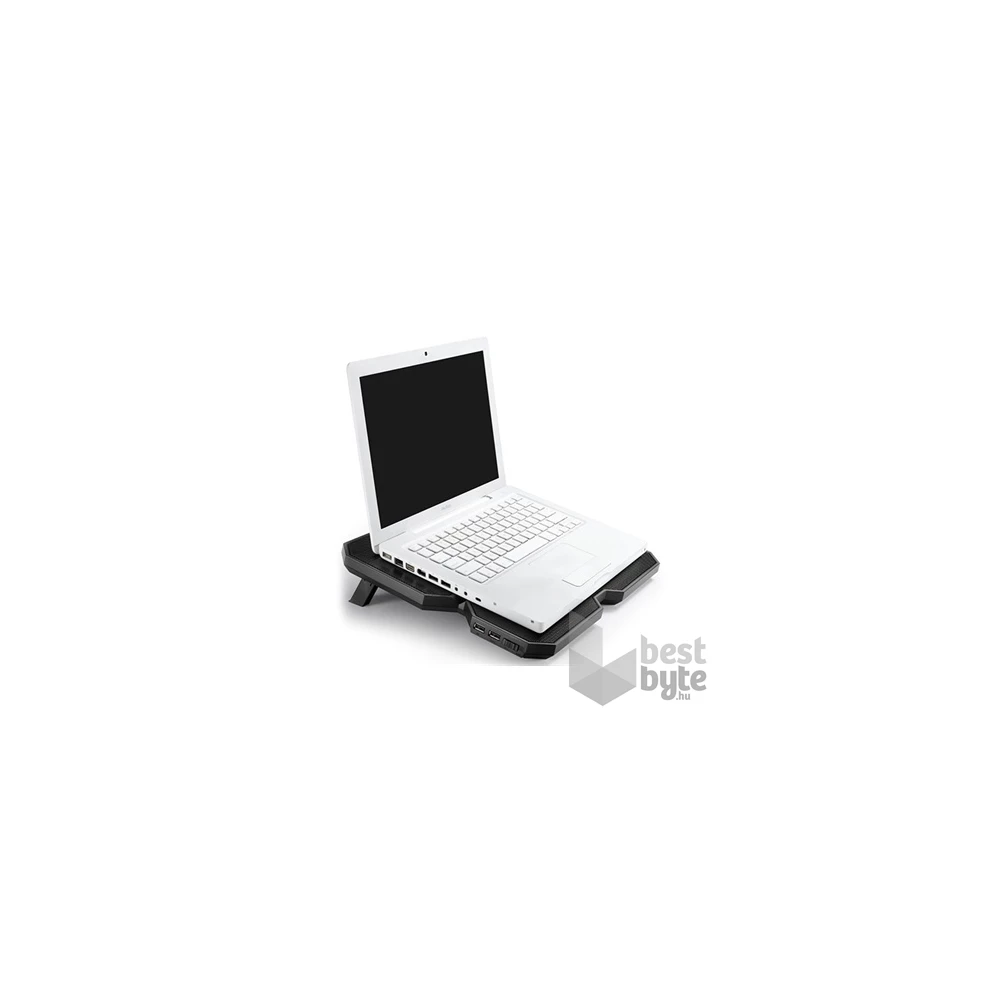 DeepCool Notebook Hűtőpad 15,6"-ig - MULTI CORE X6 (24dB; max. 206,25 m3/h; 2x14cm, 2x10cm, 2xUSB2.0)