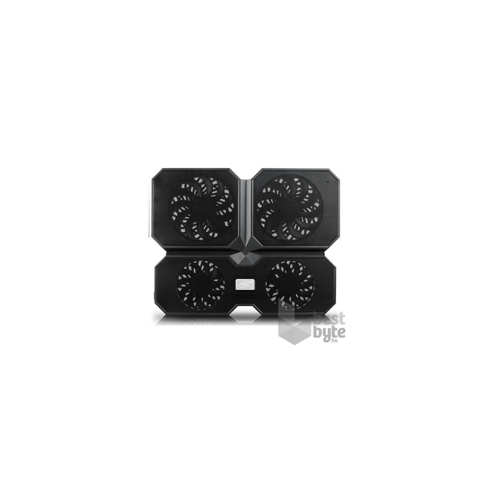 DeepCool Notebook Hűtőpad 15,6"-ig - MULTI CORE X6 (24dB; max. 206,25 m3/h; 2x14cm, 2x10cm, 2xUSB2.0)