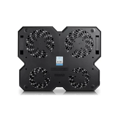 DeepCool Notebook Hűtőpad 15,6"-ig - MULTI CORE X6 (24dB; max. 206,25 m3/h; 2x14cm, 2x10cm, 2xUSB2.0)