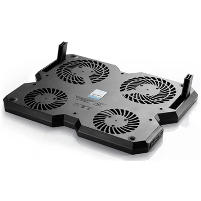 DeepCool Notebook Hűtőpad 15,6"-ig - MULTI CORE X6 (24dB; max. 206,25 m3/h; 2x14cm, 2x10cm, 2xUSB2.0)