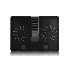 DeepCool Notebook Hűtőpad 15,6"-ig - U PAL (26.3dB; max. 156,68 m3/h; 2x14cm, USB3.0)