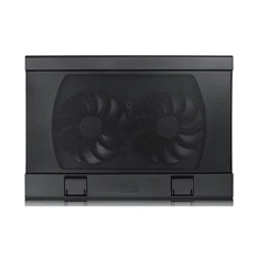 DeepCool Notebook Hűtőpad 17"-ig - WIND PAL FS (21,5-26,5dB; max. 195,38 m3/h; 2x14cm, 2xUSB2.0)