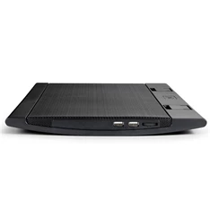 DeepCool Notebook Hűtőpad 17"-ig - WIND PAL FS (21,5-26,5dB; max. 195,38 m3/h; 2x14cm, 2xUSB2.0)