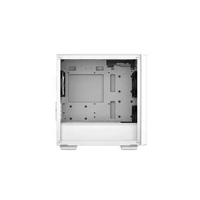 DeepCool Számítógépház - CC360 ARGB WH (fehér, ablakos, 3x12cm ventilátor, Mini-ITX / Mico-ATX, 1xUSB3.0, 1xUSB2.0)