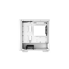 DeepCool Számítógépház - CC360 ARGB WH (fehér, ablakos, 3x12cm ventilátor, Mini-ITX / Mico-ATX, 1xUSB3.0, 1xUSB2.0)