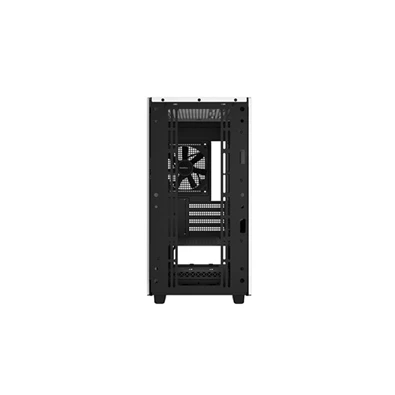 DeepCool Számítógépház - CH370 WH (fekete, ablakos, 1x12cm ventilátor, Mini-ITX / Mico-ATX, 2xUSB3.0)