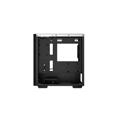 DeepCool Számítógépház - CH370 WH (fekete, ablakos, 1x12cm ventilátor, Mini-ITX / Mico-ATX, 2xUSB3.0)