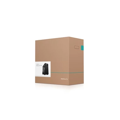 DeepCool Számítógépház - CH510 MESH DIGITAL (ablakos, 1x12cm ventilátor, Mini-ITX / Mico-ATX / ATX / E-ATX, 1xUSB3.0)