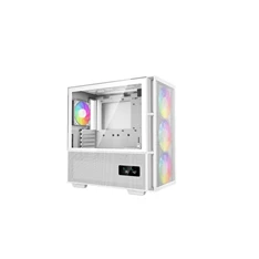 DeepCool Számítógépház - CH560 Digital WH (fehér, ablakos, 4x12cm venti, Mini-ITX / Mico-ATX / ATX / E-ATX, 2xUSB3.0)