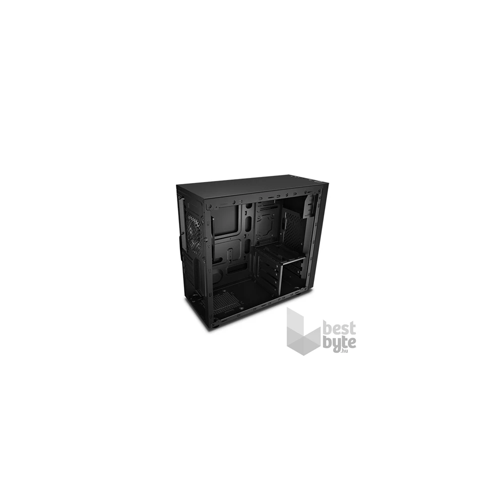 DeepCool Számítógépház - MATREXX 30 SI (fekete, fekete belső, 1x12cm ventilátor, Micro ATX/Mini-ITX, 1xUSB3.0, 1xUSB2.0)