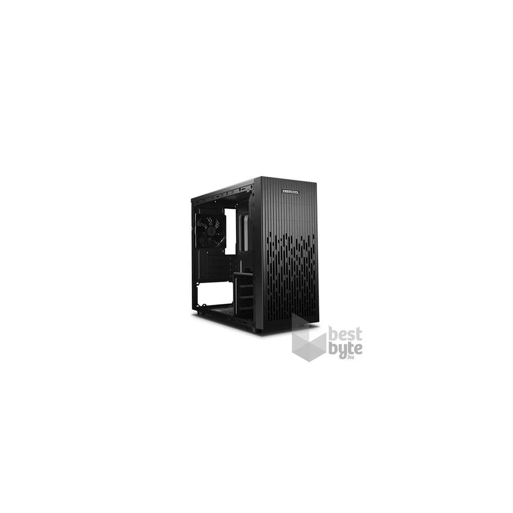 DeepCool Számítógépház - MATREXX 30 SI (fekete, fekete belső, 1x12cm ventilátor, Micro ATX/Mini-ITX, 1xUSB3.0, 1xUSB2.0)