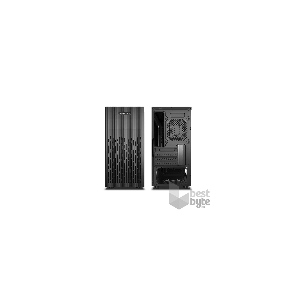 DeepCool Számítógépház - MATREXX 30 SI (fekete, fekete belső, 1x12cm ventilátor, Micro ATX/Mini-ITX, 1xUSB3.0, 1xUSB2.0)
