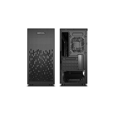 DeepCool Számítógépház - MATREXX 30 SI (fekete, fekete belső, 1x12cm ventilátor, Micro ATX/Mini-ITX, 1xUSB3.0, 1xUSB2.0)