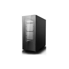 DeepCool Számítógépház - MATREXX 50 (fekete, fekete belső, ablakos, 12cm ventilátor, ATX, mATX, 1xUSB3.0, 2xUSB2.0)