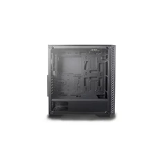 DeepCool Számítógépház - MATREXX 50 (fekete, fekete belső, ablakos, 12cm ventilátor, ATX, mATX, 1xUSB3.0, 2xUSB2.0)