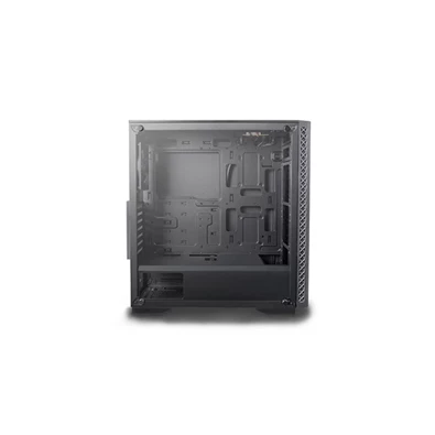 DeepCool Számítógépház - MATREXX 50 (fekete, fekete belső, ablakos, 12cm ventilátor, ATX, mATX, 1xUSB3.0, 2xUSB2.0)