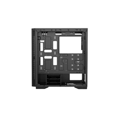 DeepCool Számítógépház - MATREXX 50 (fekete, fekete belső, ablakos, 12cm ventilátor, ATX, mATX, 1xUSB3.0, 2xUSB2.0)