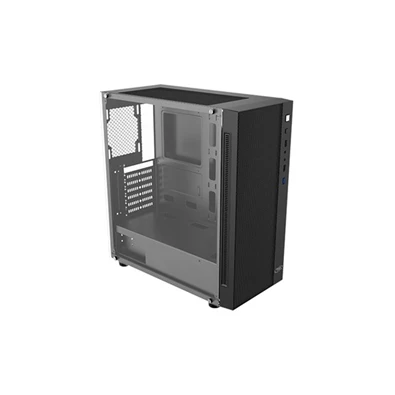 DeepCool Számítógépház - MATREXX 55 MESH (fekete,ablakos, Mini-ITX/Micro-ATX/ATX/E-ATX, 1xUSB3.0, 2xUSB2.0)