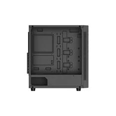 DeepCool Számítógépház - MATREXX 55 MESH (fekete,ablakos, Mini-ITX/Micro-ATX/ATX/E-ATX, 1xUSB3.0, 2xUSB2.0)