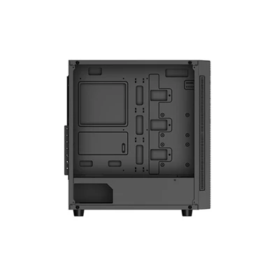 DeepCool Számítógépház - MATREXX 55 MESH (fekete,ablakos, Mini-ITX/Micro-ATX/ATX/E-ATX, 1xUSB3.0, 2xUSB2.0)