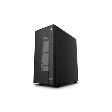 DeepCool Számítógépház - MATREXX 55 MESH (fekete,ablakos, Mini-ITX/Micro-ATX/ATX/E-ATX, 1xUSB3.0, 2xUSB2.0)