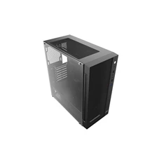 DeepCool Számítógépház - MATREXX 55 MESH (fekete,ablakos, Mini-ITX/Micro-ATX/ATX/E-ATX, 1xUSB3.0, 2xUSB2.0)