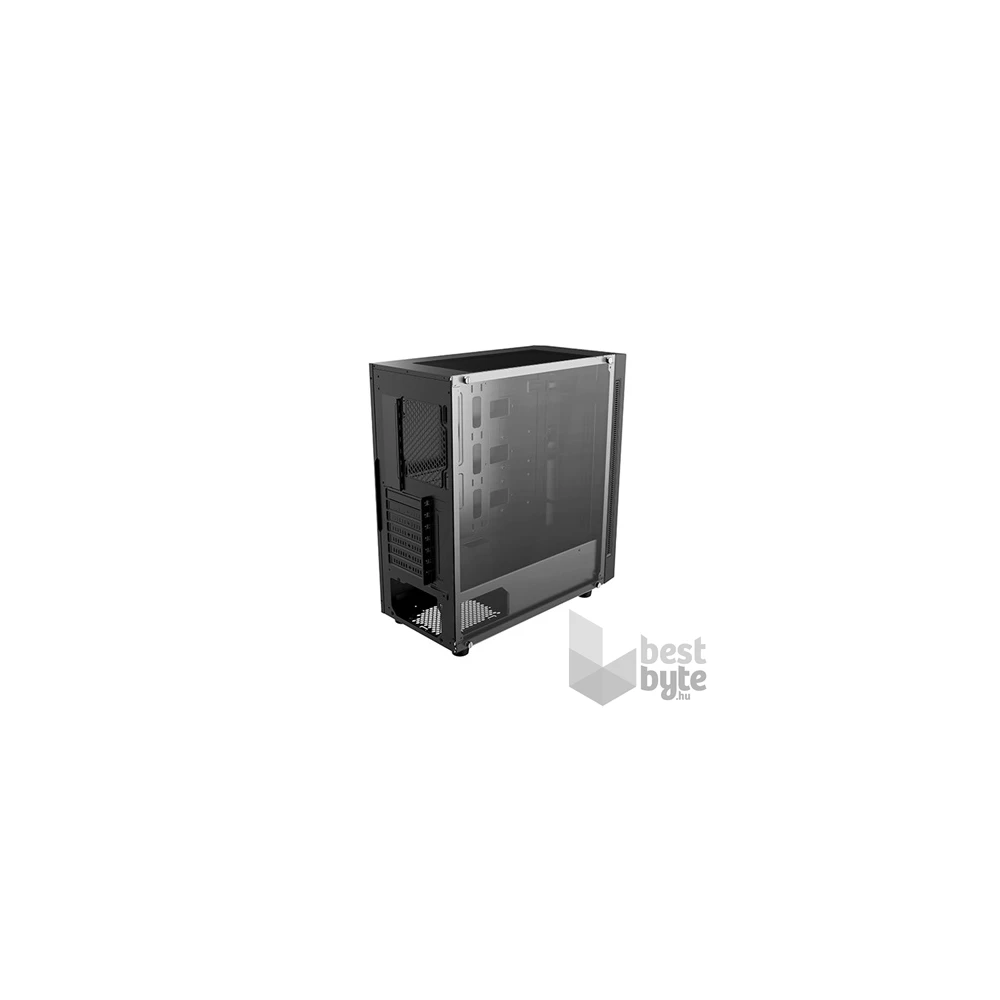DeepCool Számítógépház - MATREXX 55 MESH (fekete,ablakos, Mini-ITX/Micro-ATX/ATX/E-ATX, 1xUSB3.0, 2xUSB2.0)