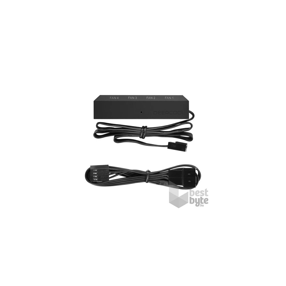 DeepCool Ventilátor tápkábel elosztó - FH-04 (4 db 4pin)
