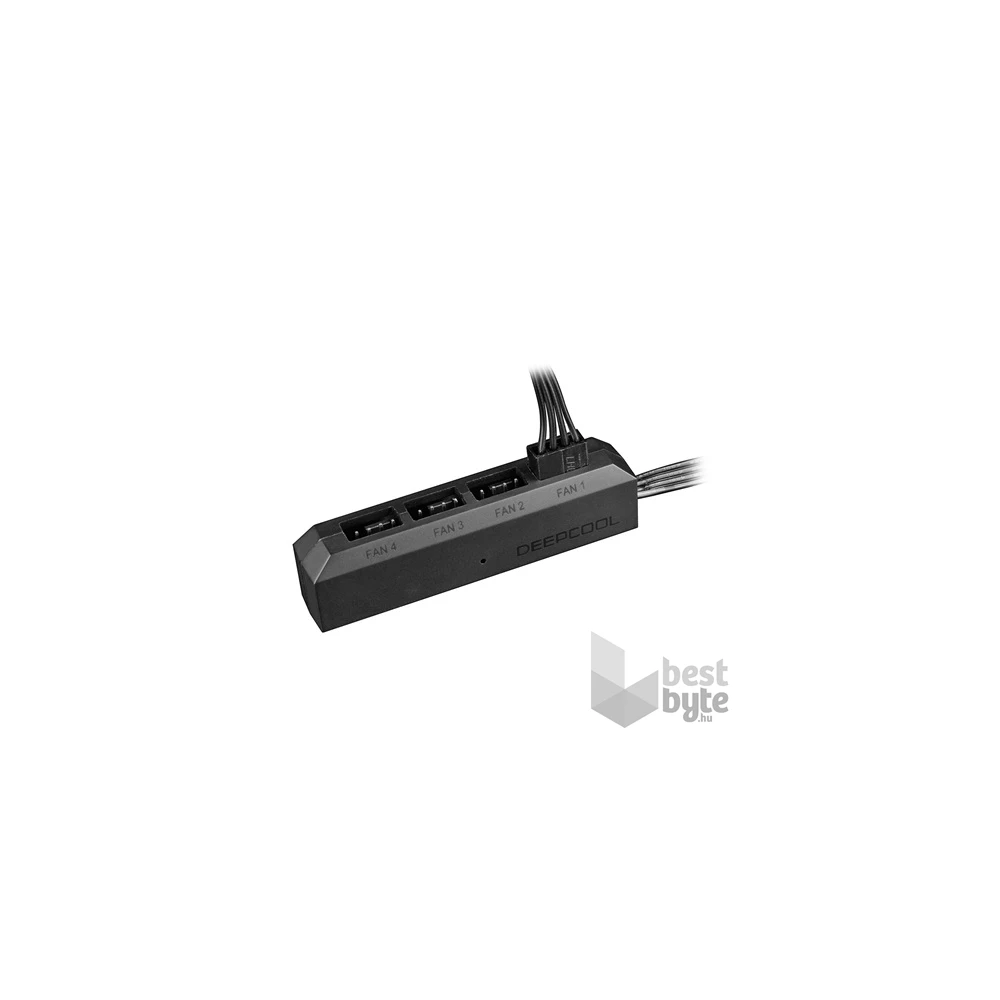 DeepCool Ventilátor tápkábel elosztó - FH-04 (4 db 4pin)