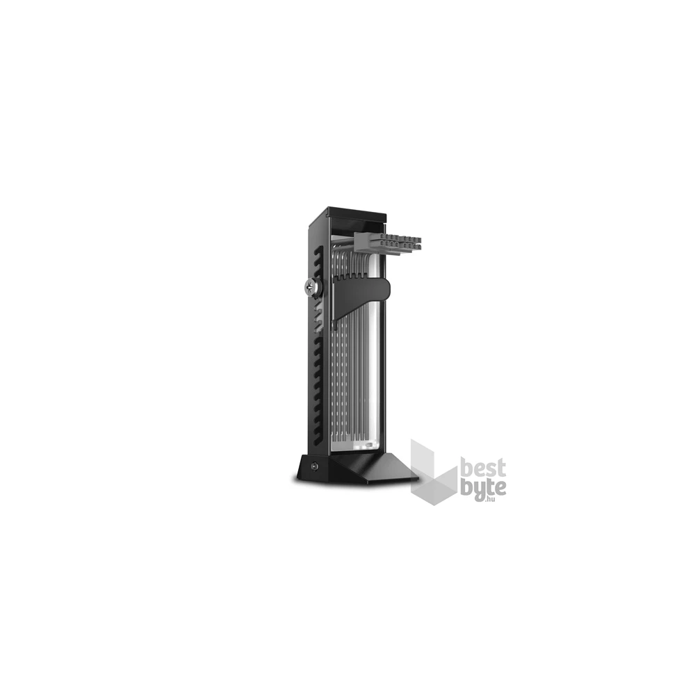 DeepCool Videókártya tartó - GH-01 A-RGB (Fekete, RGB, állítható magasság, max. terhelhetőség: 5 kg)