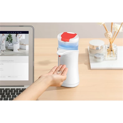 Deerma XS100 fehér-piros érintésmentes szappanadagoló