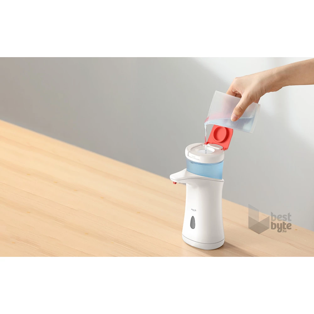 Deerma XS100 fehér-piros érintésmentes szappanadagoló