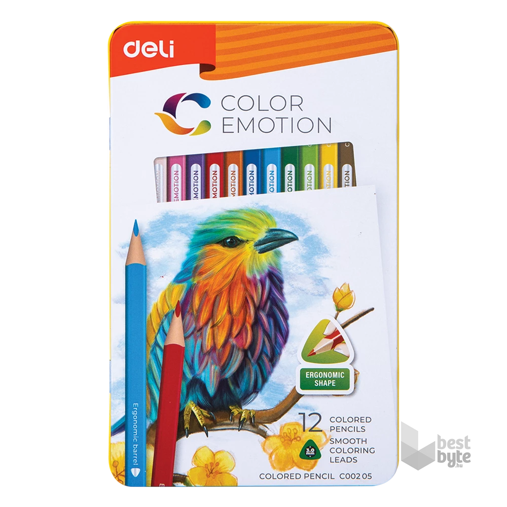 Deli Color Emotion 12db-os színesceruza készlet