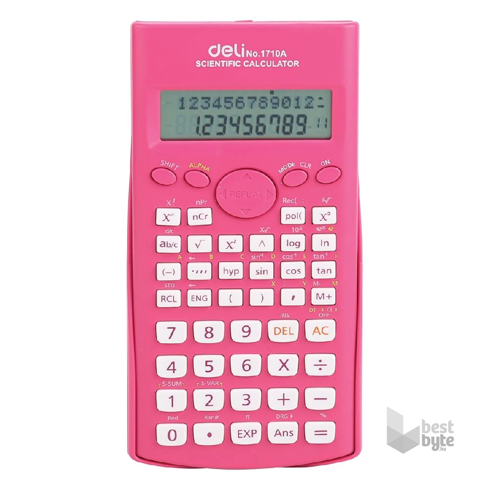 Deli Core DL-1710 240 funkciós magenta tudományos számológép