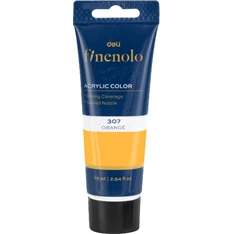 Deli Finenolo 75 ml narancs akrilfesték