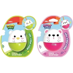 Deli Mini Zoo 1 lyukú tartályos hegyező