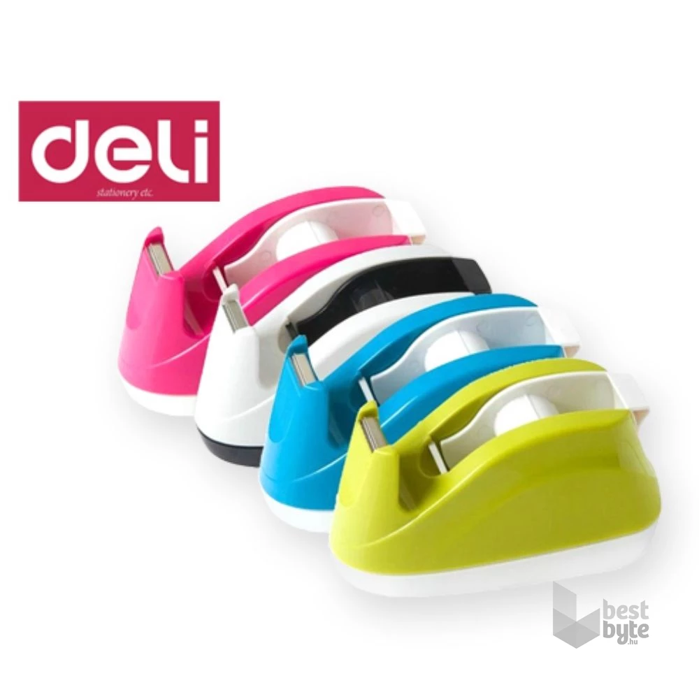 Deli Vivid max 19mm színes ragasztószalag-tépő