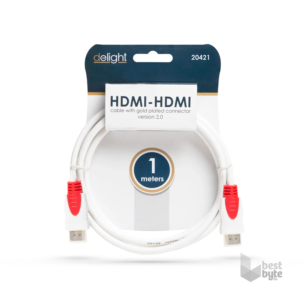 Delight 1m 2.0v 4K HDMI - HDMI kábel