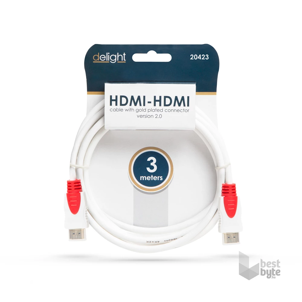 Delight 3m 2.0v 4K HDMI - HDMI kábel
