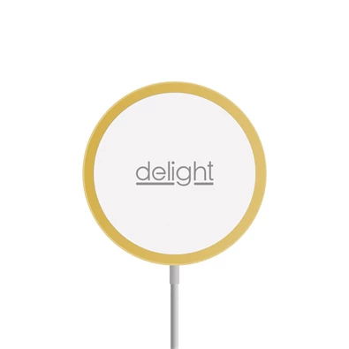 Delight 55164B Type-C arany vezeték nélküli töltőpad