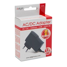 Delight DC 12V 1000mA Adapter