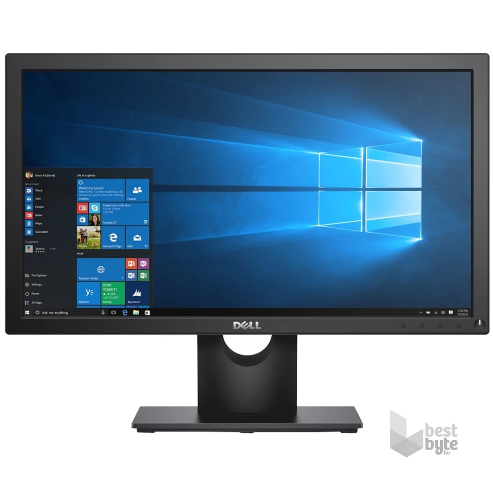 Dell 19,45" E2016HV 1600x900 VGA/DP LED monitor