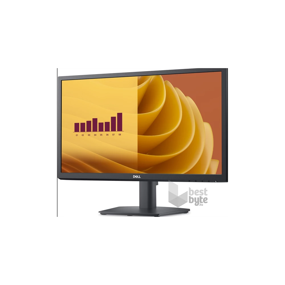 Dell 21,4" E2225H FHD VA VGA/DP fekete monitor