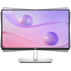 Dell 24" P2424HT Touch FHD IPS USB-C/HDMI/DP/USB fekete érintőképernyős LCD monitor