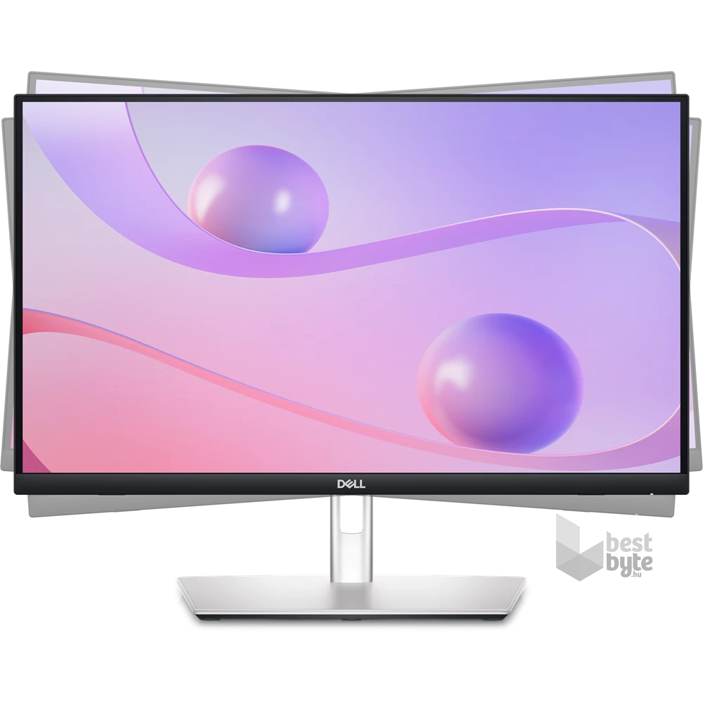 Dell 24" P2424HT Touch FHD IPS USB-C/HDMI/DP/USB fekete érintőképernyős LCD monitor