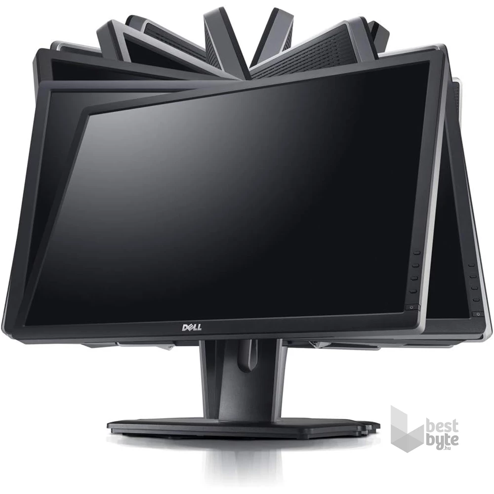 Dell 24" UltraSharp U2412M WUXGA IPS DP/DVI/VGA/USB talp nélküli monitor (Használt A)