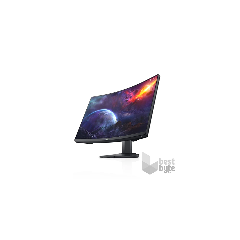 Dell 27" S2721HGFA FHD VA 144 Hz HDMI/DP fekete LED ívelt gamer monitor