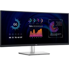 Dell 34" P3424WE WQHD IPS HDMI/DP/USB-C/RJ45 ívelt LED monitor
